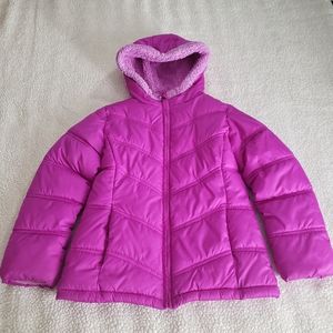 Faded glory pink  jacket size small  girl